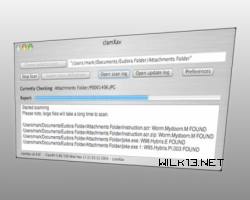 ClamXav Mac antywirus screenshot