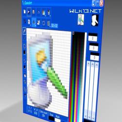IconArt edytuje ikony i kursory: screenshot