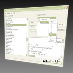 Songsheet Generator screenshot